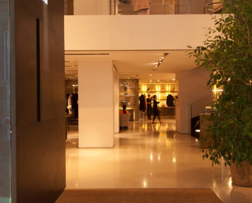 Ingresso showroom Max Mara